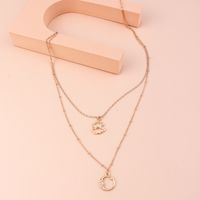 Simple Style Round Alloy Women's Necklace main image 3