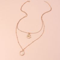 Simple Style Round Alloy Women's Necklace sku image 1