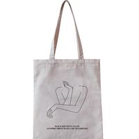 Women's Fashion Portrait Canvas Shopping Bags main image 2