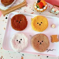 Women's Animal Plush Zipper Coin Purses main image 5