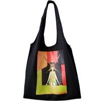 Women's Fashion Cartoon Canvas Shopping Bags main image 3