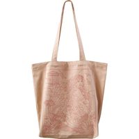 Women's Fashion Geometric Canvas Shopping Bags sku image 1