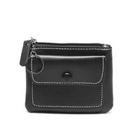 Women's Solid Color Pu Leather Zipper Coin Purses main image 4