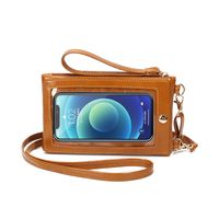 Women's Solid Color Pu Leather Zipper Coin Purses main image 5