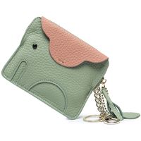 Women's Animal Leather Zipper Coin Purses sku image 5