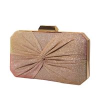 Red Blue Black Polyester Solid Color Square Clutch Evening Bag main image 3