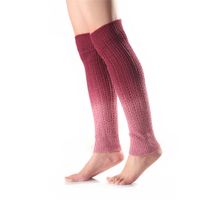 Women's Fashion Color Block Wool Mesh Crew Socks sku image 5