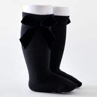 Girl's Cute Solid Color Cotton Ankle Socks 1 Set sku image 4