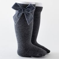 Girl's Cute Solid Color Cotton Ankle Socks 1 Set sku image 12