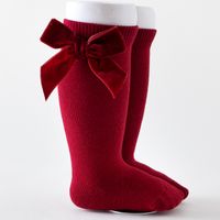 Girl's Cute Solid Color Cotton Ankle Socks 1 Set sku image 5