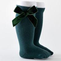 Girl's Cute Solid Color Cotton Ankle Socks 1 Set sku image 13