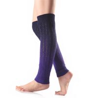 Women's Fashion Color Block Wool Mesh Crew Socks sku image 1