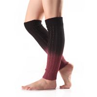 Women's Fashion Color Block Wool Mesh Crew Socks sku image 3