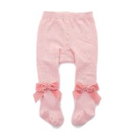 Cute Solid Color Bowknot Cotton Pants & Leggings main image 5