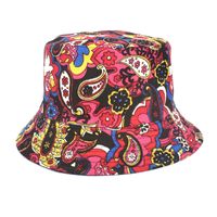 Unisex Fashion Flower Flat Eaves Bucket Hat sku image 1