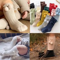 Children Unisex Fashion Solid Color Cotton Plush Ankle Socks 1 Set main image 2