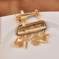 Fashion Sewing Machine Alloy Plating Women's Brooches main image 4