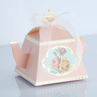 Valentine's Day Teapot Paper Wedding Gift Wrapping Supplies 1 Piece sku image 2