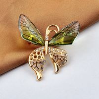 Retro Bee Dragonfly Butterfly Alloy Enamel Unisex Brooches sku image 4