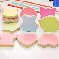 Cute Colorful Heart Multi-pattern Sticky Note Creative Student Stationary main image 4