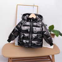 Fashion Solid Color Polyester Boys Outerwear main image 5
