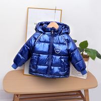 Fashion Solid Color Polyester Boys Outerwear main image 3