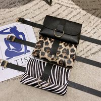 Women's Fashion Leopard Pu Leather Waist Bags main image 2