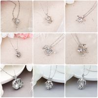 Simple Style Animal Alloy Inlay Artificial Pearls Women's Pendant Necklace 1 Piece main image 1