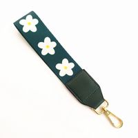 New Colorful Flowers Hand Strap Wrist Strap Decorative Band Accessory Strap Short Hand Bag Small Bag Clutch Belt sku image 8