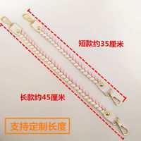 New Fashion Color String Narrow Shoulder Strap Handbag Strap Purse Accessories With Replacement Small Bag Foreign Trade Spaghetti Strap main image 4
