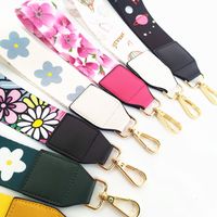 New Colorful Flowers Hand Strap Wrist Strap Decorative Band Accessory Strap Short Hand Bag Small Bag Clutch Belt main image 6
