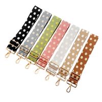 New Color Polka Dot Wide Shoulder Strap Adjustable One-shoulder Crossboby Bag Accessories Long Strap Burden Reduction Replacement Purse Chain main image 1