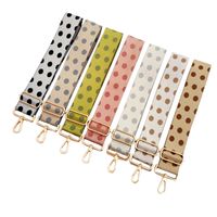 New Color Polka Dot Wide Shoulder Strap Adjustable One-shoulder Crossboby Bag Accessories Long Strap Burden Reduction Replacement Purse Chain main image 3