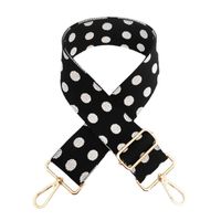 New Color Polka Dot Wide Shoulder Strap Adjustable One-shoulder Crossboby Bag Accessories Long Strap Burden Reduction Replacement Purse Chain main image 5