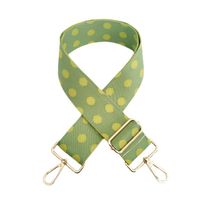 New Color Polka Dot Wide Shoulder Strap Adjustable One-shoulder Crossboby Bag Accessories Long Strap Burden Reduction Replacement Purse Chain sku image 1
