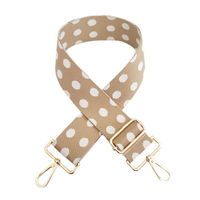 New Color Polka Dot Wide Shoulder Strap Adjustable One-shoulder Crossboby Bag Accessories Long Strap Burden Reduction Replacement Purse Chain sku image 5
