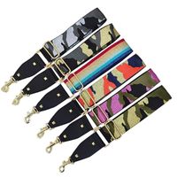 New Camouflage Knitting Bag Strap Plus Thick And Wide Shoulder Strap Adjustable Shoulder Messenger Bag Long Strap Purse Accessories Strap main image 1