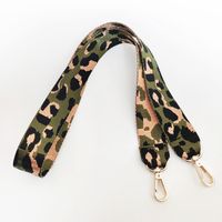 New Color Leopard Print Wide Shoulder Strap Unadjustable One-shoulder Crossboby Bag Long Strap Handbag Strap Accessory Strap sku image 9