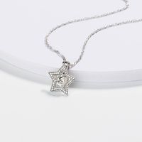 Simple Style Animal Alloy Inlay Zircon Women's Pendant Necklace 1 Piece sku image 9