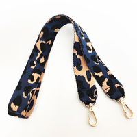 New Color Leopard Print Wide Shoulder Strap Unadjustable One-shoulder Crossboby Bag Long Strap Handbag Strap Accessory Strap sku image 7