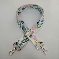 Polyester Stripe Flower Sling Strap Bag Accessories sku image 10