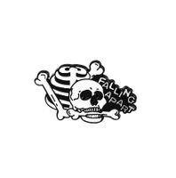 Novelty Letter Skull Ghost Alloy Stoving Varnish Unisex Brooches sku image 15