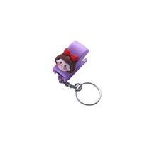 Cute Cartoon Macaron Color Student Creativity Mini Stapler Keychain main image 3