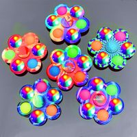 Fashion Glowing Fingertip Spinning Top Luminous Decompression  Toy Wholesale main image 1