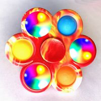 Fashion Glowing Fingertip Spinning Top Luminous Decompression  Toy Wholesale sku image 9