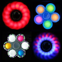 Fashion Glowing Fingertip Spinning Top Luminous Decompression  Toy Wholesale main image 5