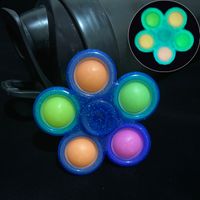 Fashion Glowing Fingertip Spinning Top Luminous Decompression  Toy Wholesale sku image 2