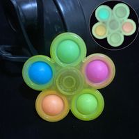 Fashion Glowing Fingertip Spinning Top Luminous Decompression  Toy Wholesale sku image 5