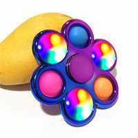Fashion Glowing Fingertip Spinning Top Luminous Decompression  Toy Wholesale sku image 13