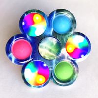 Fashion Glowing Fingertip Spinning Top Luminous Decompression  Toy Wholesale sku image 12